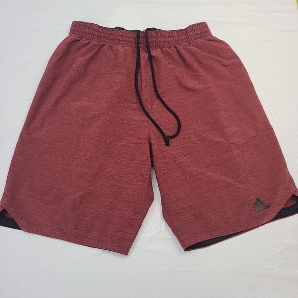 Adidas swim shorts in a reddish-brown color Size L - Picture 1 of 4